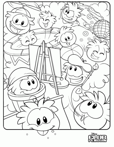 observe coloring pages - photo #48